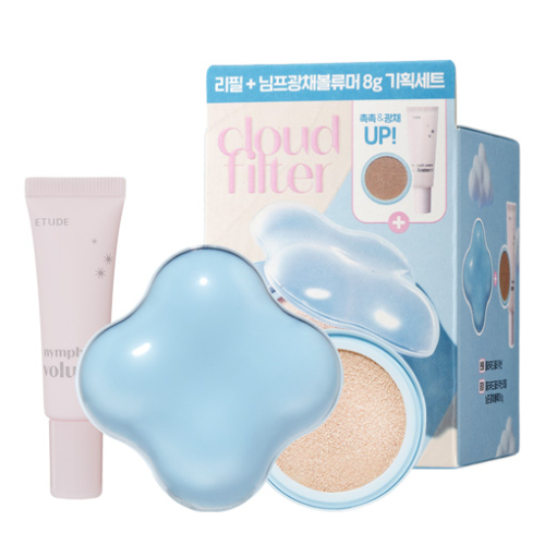 ETUDE Cloud Filter Cushion Nymph Set (Main + Refill + Mini Volumer) image 3