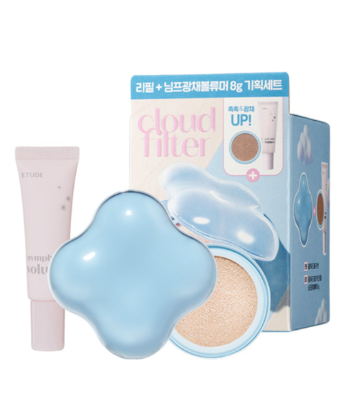 ETUDE Cloud Filter Cushion Nymph Set (Main + Refill + Mini Volumer)
