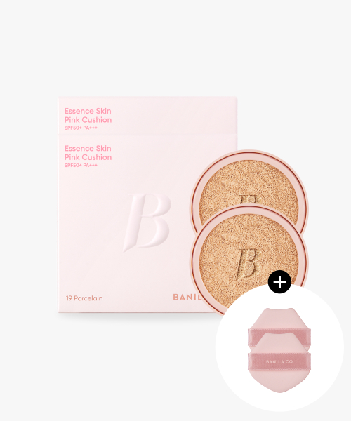 BANILACO [2PACK] 에센스 스킨 핑크 쿠션 (리필)