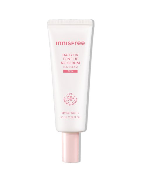 INNISFREE デイリー UV トーンアップ ノーセバム サンクリーム ピンク 2個