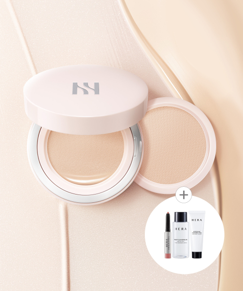 HERA Reflection Skin Glow Cushion Foundation 15g + Refill 15g