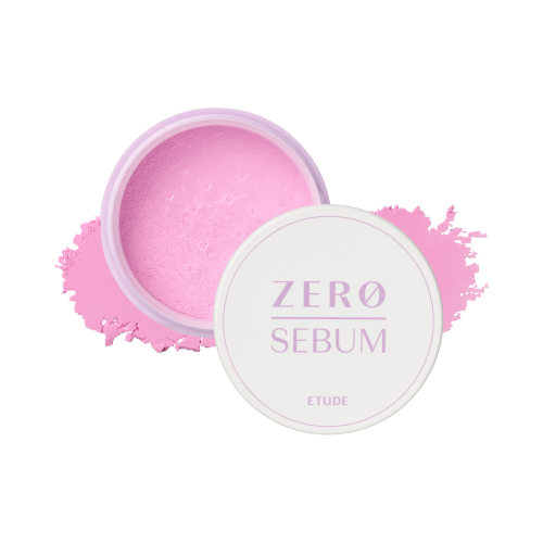 ETUDE แป้งฝุ่น Zero Sebum Drying Powder Purple 4g รูปภาพ 4