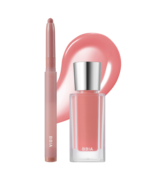 BBIA [Set] Nudie Lip Pencil + Over Glaze