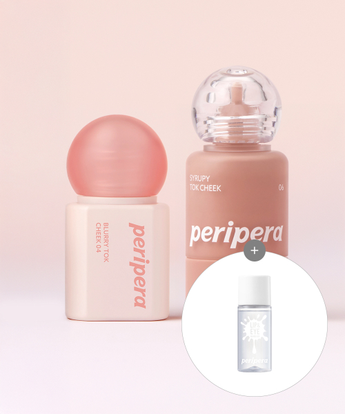 [SET] 시럽피 톡 치크 + 블러리 톡 치크 [증정]리무버10ml