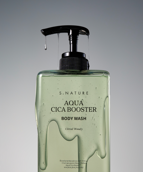 S.NATURE アクア シカ ブースター ボディウォッシュ 500ml 画像 2