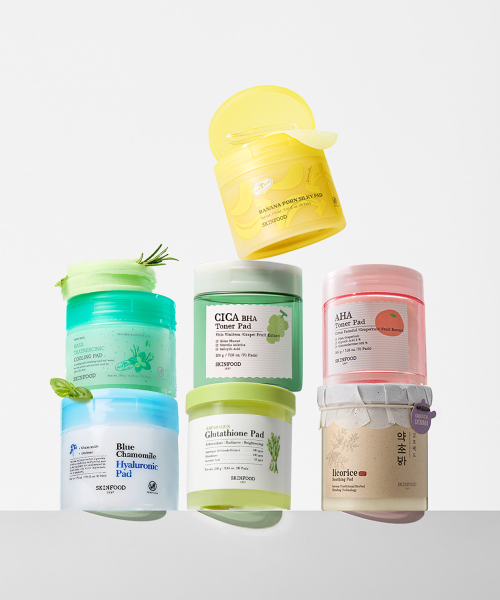 SKINFOOD [任選1] 化妝棉 本品 60片或70片（Cica BHA／Hyaluronic／PDRN 等）