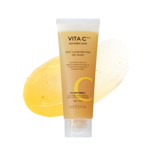 MISSHA Vita C Plus Spot Clear Melting Gel Wash 120g image 2