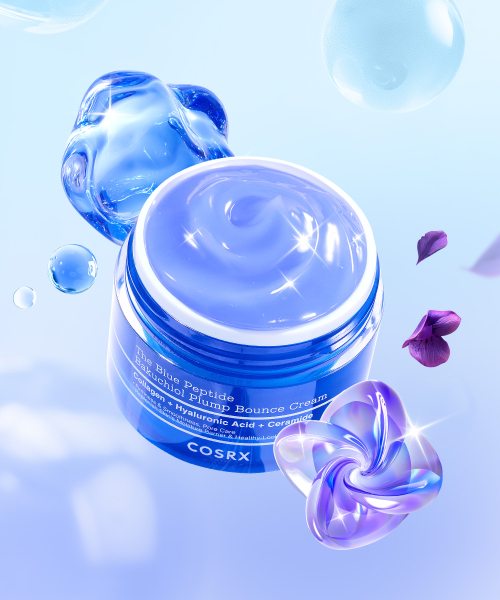 COSRX The Blue Peptide Bakuchiol Plump Bounce Cream 50g image 2