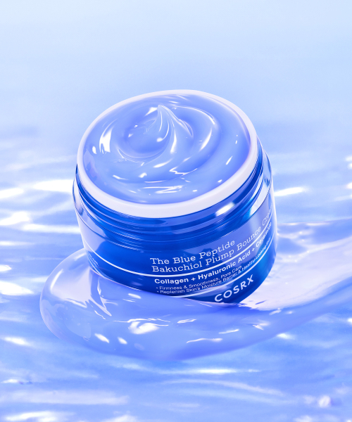COSRX The Blue Peptide Bakuchiol Plump Bounce Cream 50g