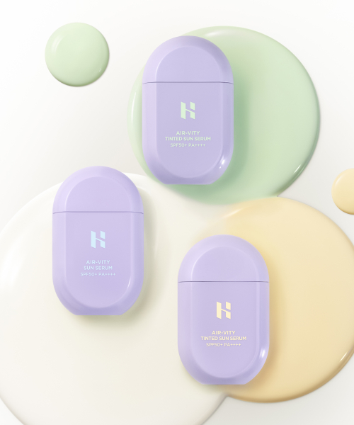 HOLIKAHOLIKA เซรั่มกันแดด Air-Vity Sun Serum 50ml (ใส/เลมอน/เขียว) SPF50+ PA++++ รูปภาพ 1