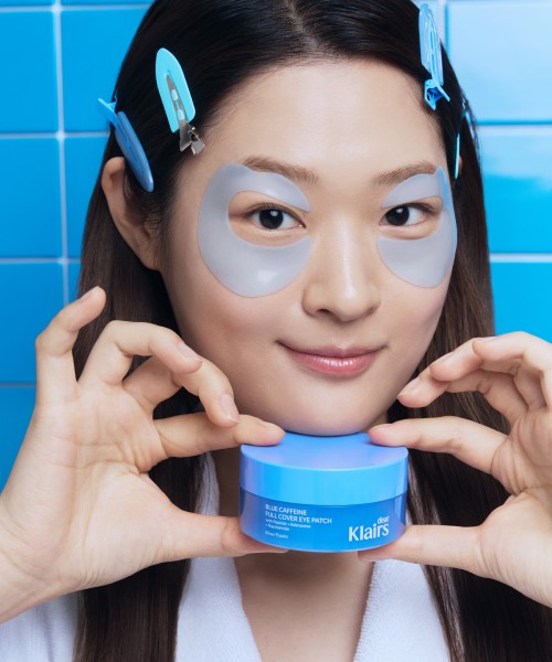 KLAIRS Blue Caffeine Full Cover Eye Patch 60 Sheets