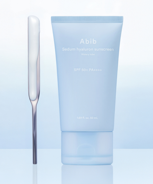 Abib 水分草 ヒアルロン サンセラム ウォータリー チューブ SPF50+ PA++++ 50ml 2個 画像 3