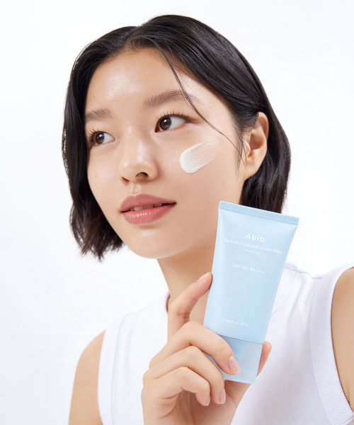 Abib 水分草 ヒアルロン サンセラム ウォータリー チューブ SPF50+ PA++++ 50ml 2個 画像 4