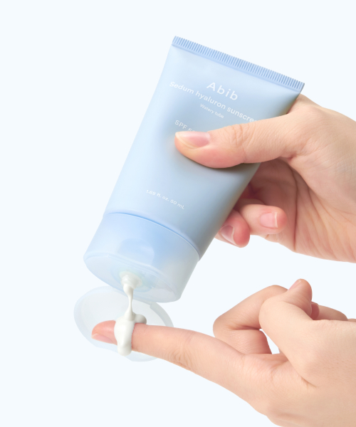 Abib 水分草 ヒアルロン サンセラム ウォータリー チューブ SPF50+ PA++++ 50ml 2個 画像 5
