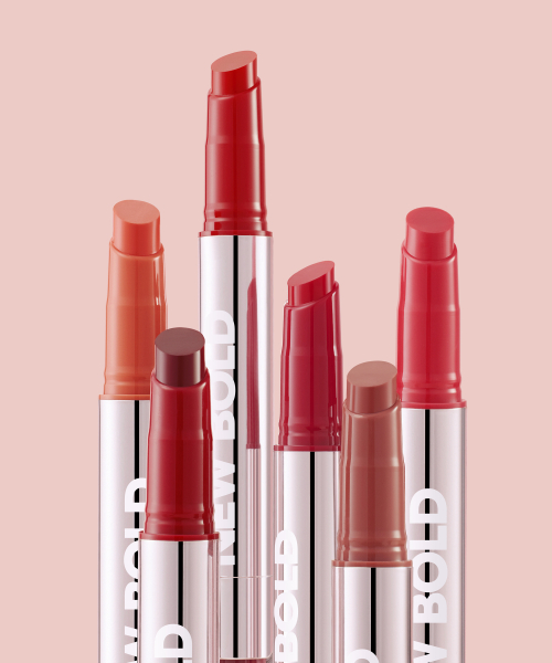 THE FACE SHOP ลิปสติก New Bold Glow Melting Lipstick 2.9g