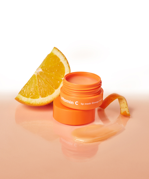 THE FACE SHOP ลิปมาส์ก Vitamin C Lip Mask Orange