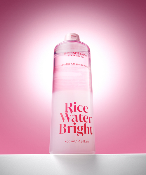THE FACE SHOP Rice Water Bright Micellar Cleansing Water 500ml image 1