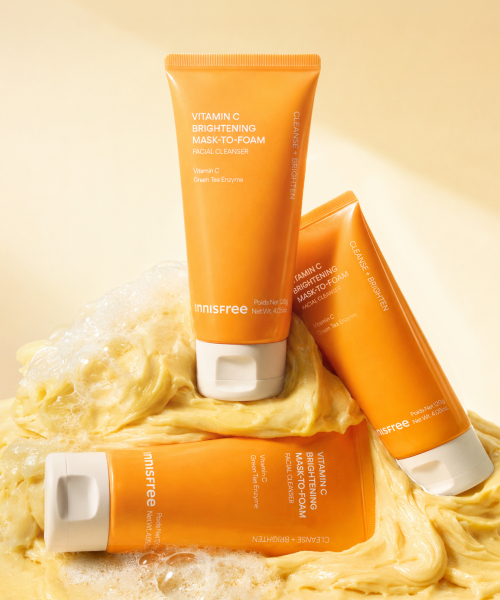 INNISFREE ビタミン ブライトニング パックトゥフォーム 120g 3個