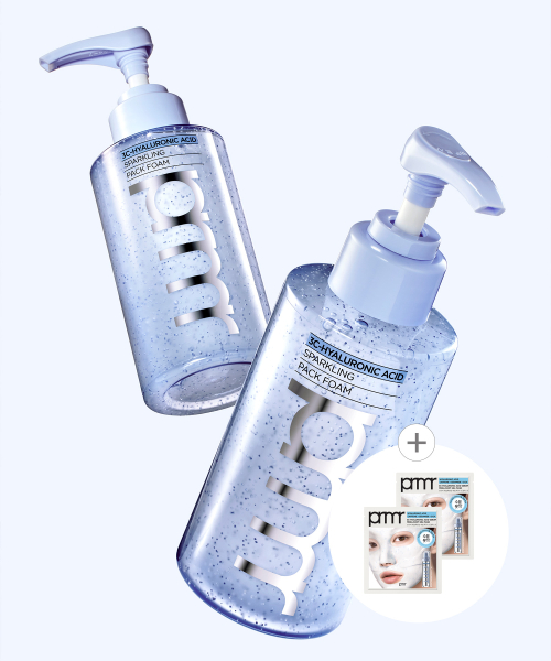 PRIMERA 【2入組】3C-Hyaluronic Acid Sparkling Pack Foam 碳酸泡泡洗面乳 140ml