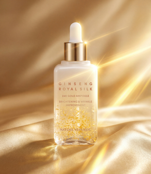 NATURE REPUBLIC Ginseng Royal Silk 24K Gold Ampoule image 2