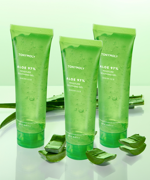 TONYMOLY 【3入組】Aloe 97 蘆薈保濕舒緩凝膠 250ml