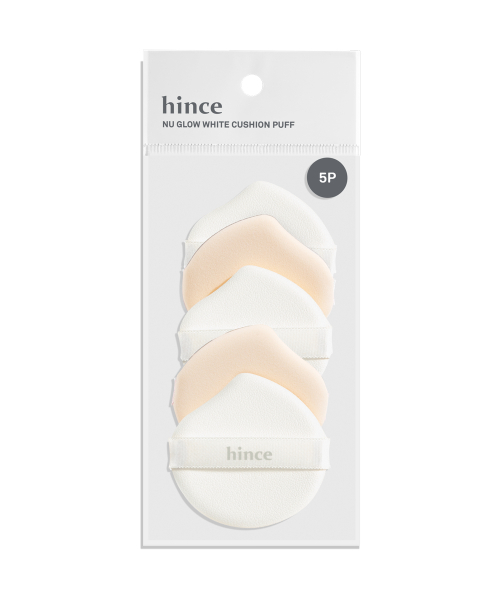 HINCE Nu Glow White Cushion Puff (5 Pcs)