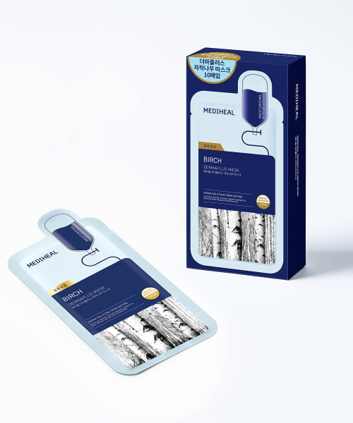 MEDIHEAL Derma Plus Mask 10 Sheets (Birch)