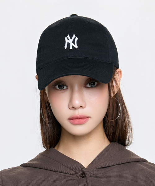 アンストラクチャード ボールキャップ NY ブラック 이미지 4