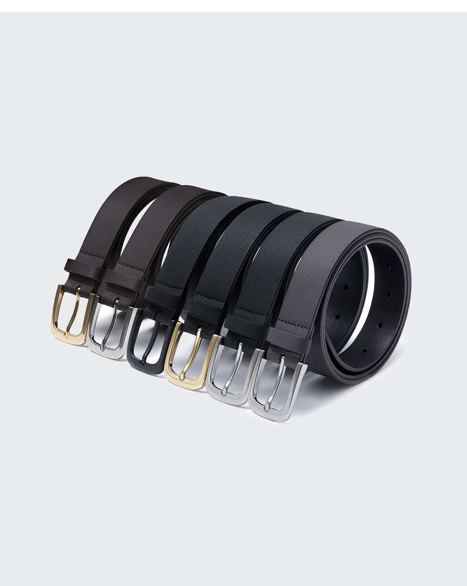 MUSINSA STANDARD 사피아노 신세틱 레더 벨트_30mm 이미지 9