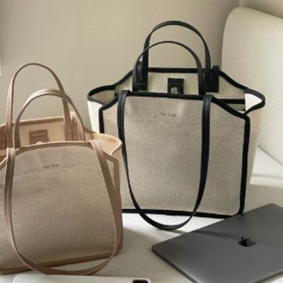 YIMMA 防水キャンバストートバッグ ラージサイズ タンブラー収納可 4カラー展開 画像 2