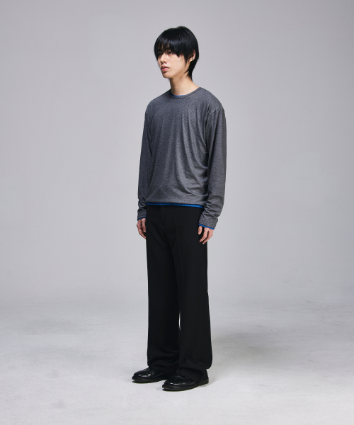 セミ ブーツカット スラックス 画像 7