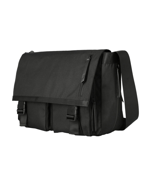 에스에스알엘(SSRL) Dual Pocket Messenger Bag / Black 이미지 2