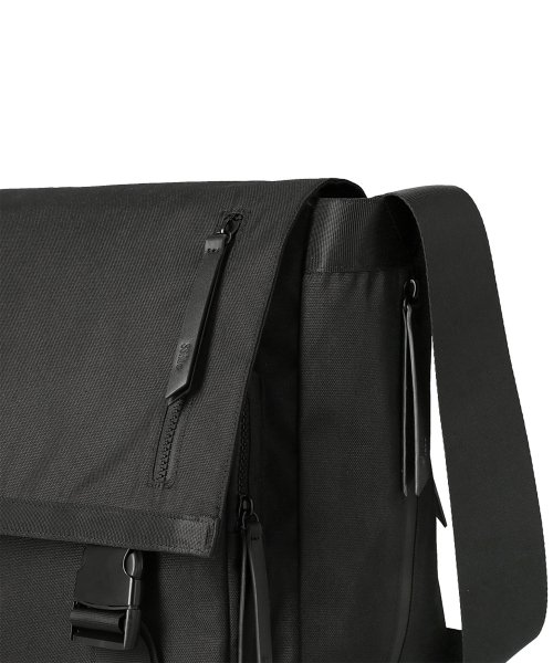 에스에스알엘(SSRL) Dual Pocket Messenger Bag / Black 이미지 7