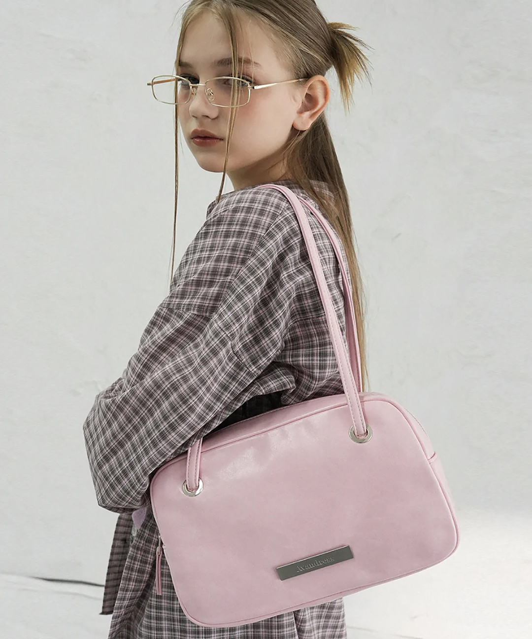 URBAN DRESS セミスクエア ショルダーバッグ 8色展開 レディース 斜め掛けバッグ 画像 6