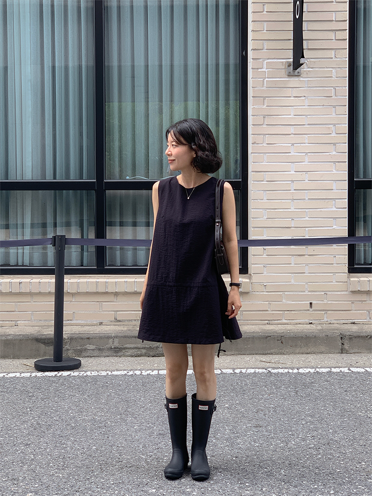 SLOWLIST ジュールズ レイヤード ストリング キャミソール ワンピース 2color ミニ・ミディ丈 画像 5