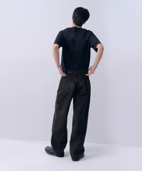 ワイドデニムパンツ 画像 4