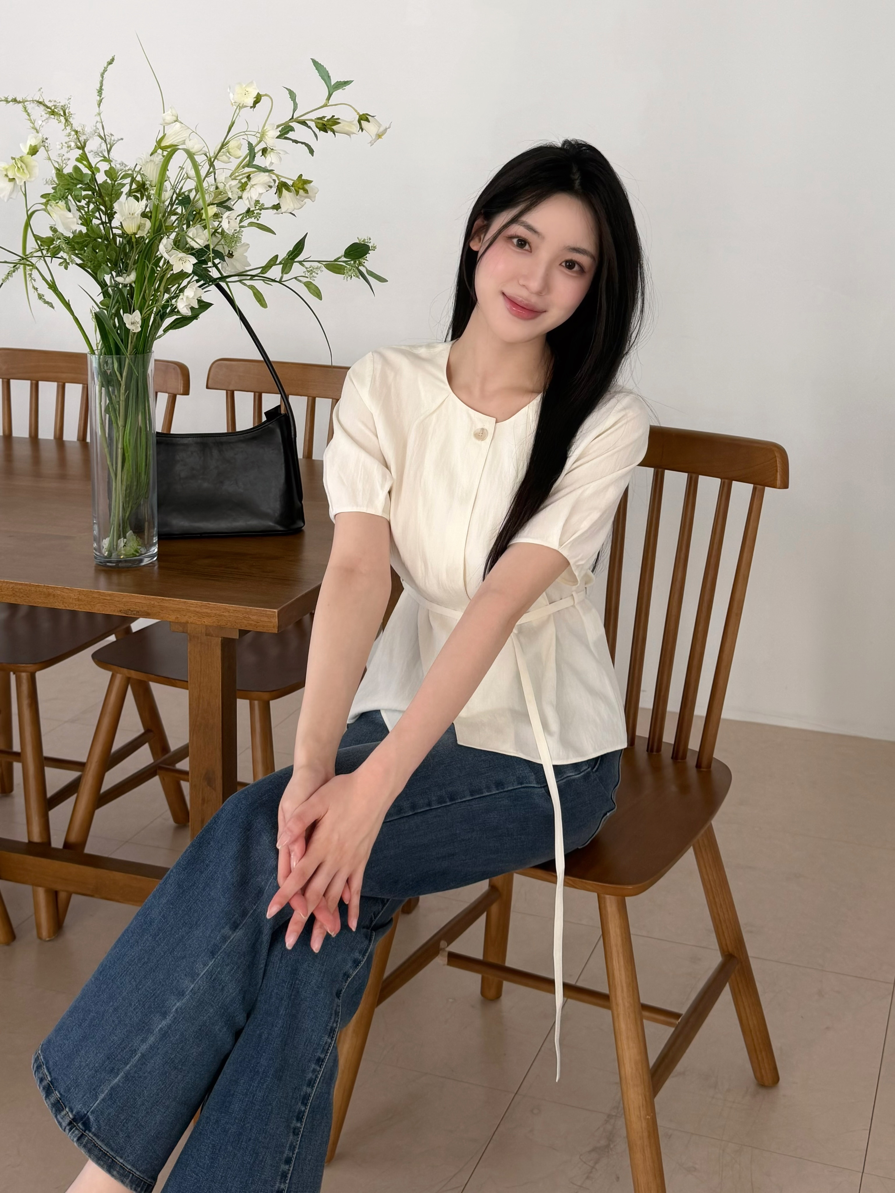 袖配色 半袖プルオーバー (SET) 画像 7