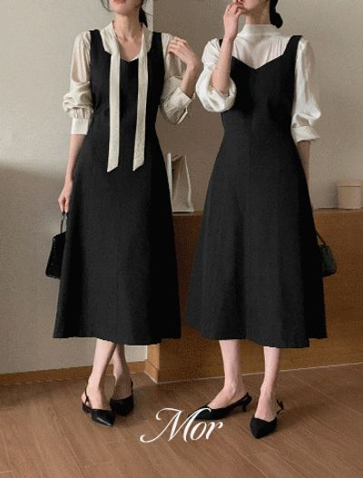 ベニート プレミアム カスタムフィット ビスチェワンピース 春夏秋 デイリー フォーマル対応 画像 2