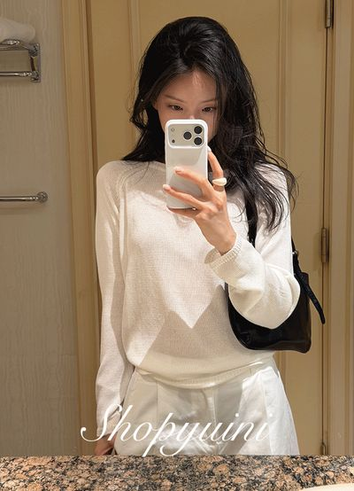 ユイニ Josefin reglan knit ラグランニット 4カラー レディース 画像 2