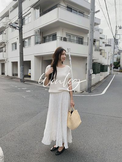 原LOG WONT モディ 半袖ニット メンズ 春夏 サマーニット カットソー 画像 2
