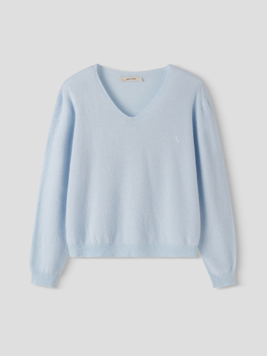 BENITO ソフトタンタン モックネック スリムフィット ノースリーブニット