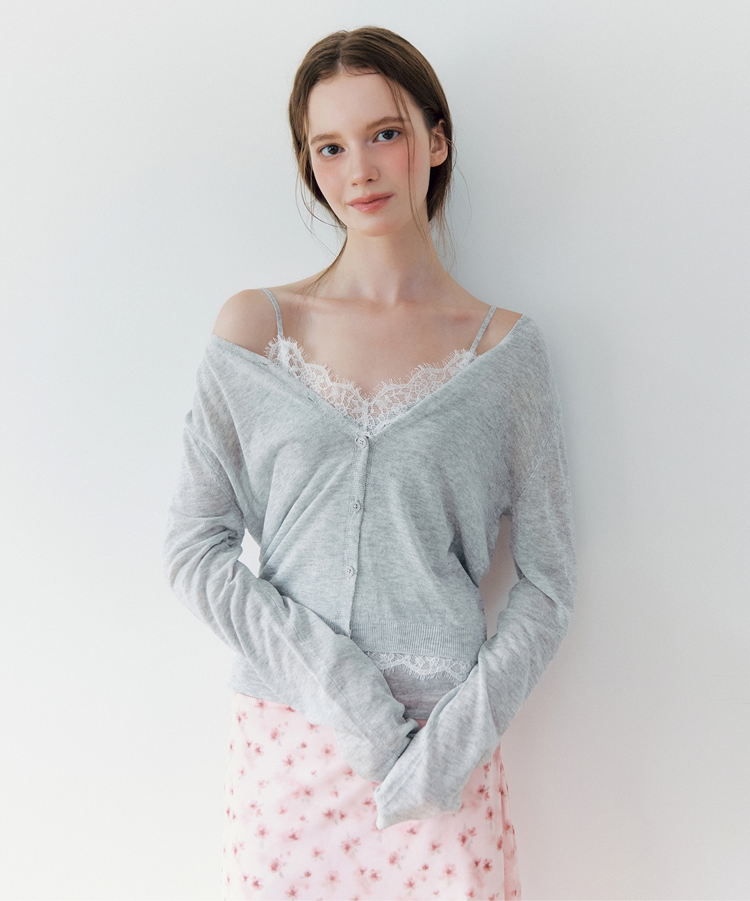 MIXXO レースポイント タンクトップニット 画像 4
