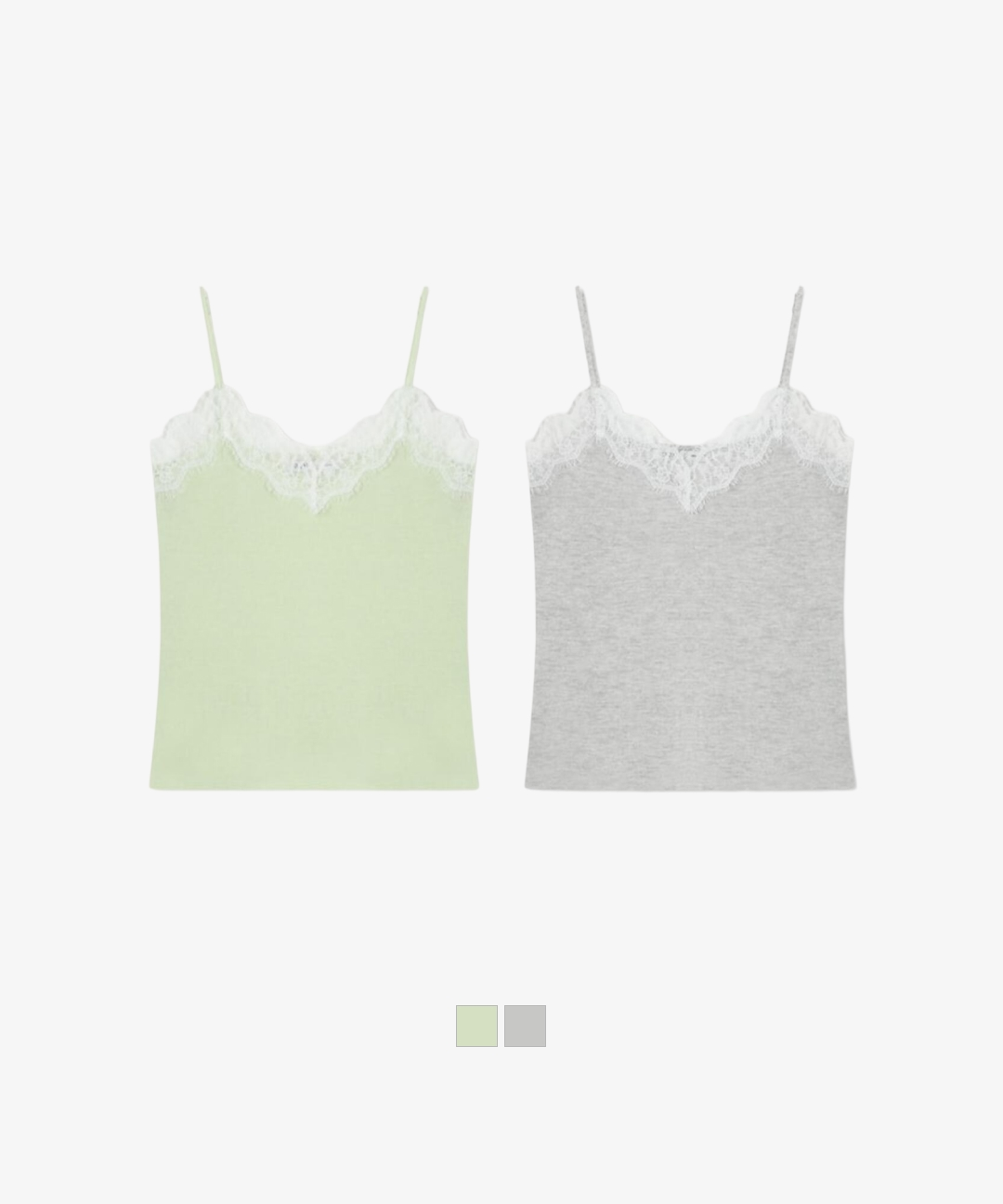 MIXXO レースポイント タンクトップニット 画像 5
