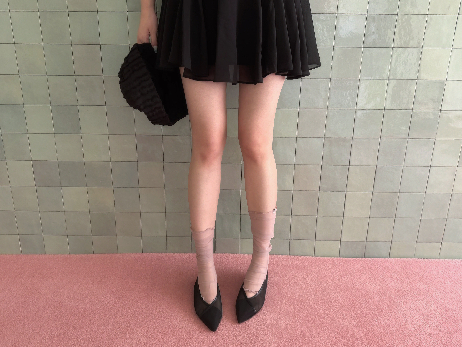 GUILTYPLEASURE レース切替ミニワンピース レディース 画像 6