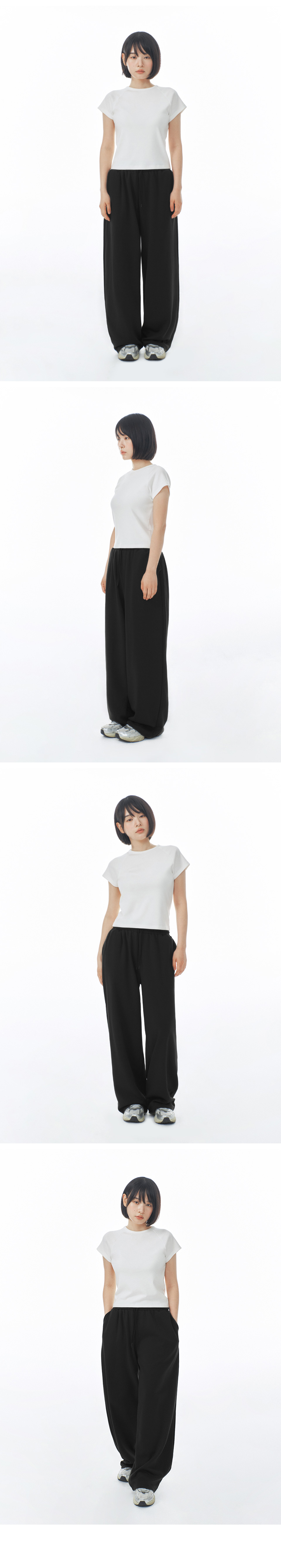 S.E.S.T 2パック ワイドフィット スウェットパンツ トレーニング 6カラー 画像 10