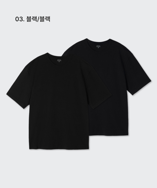 リラックス フィット クルー ネック Tシャツ 2パック 画像 4