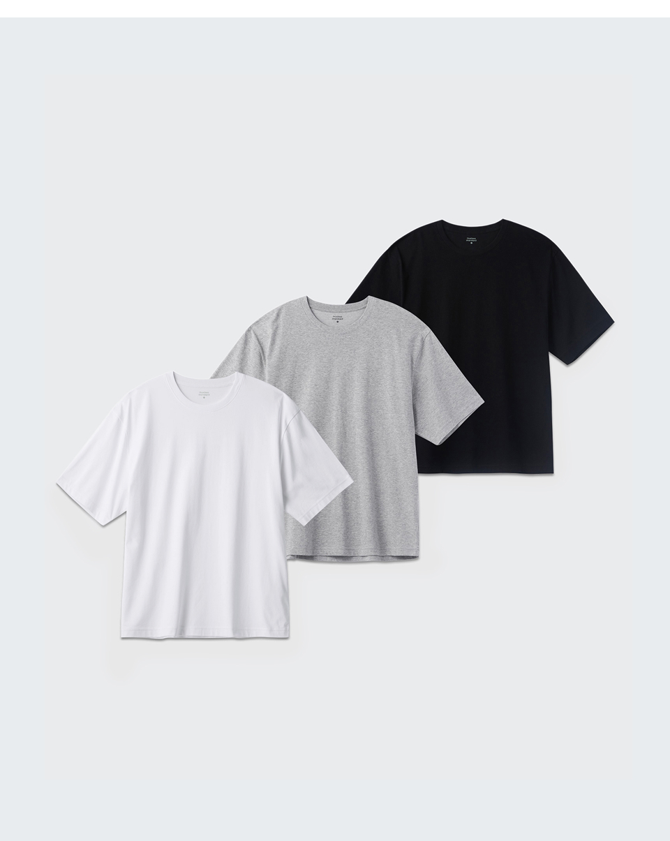 リラックス フィット クルー ネック Tシャツ 2パック 画像 9