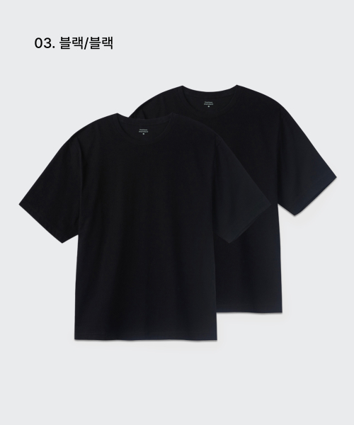 リラックス フィット クルー ネック Tシャツ 2パック 画像 4