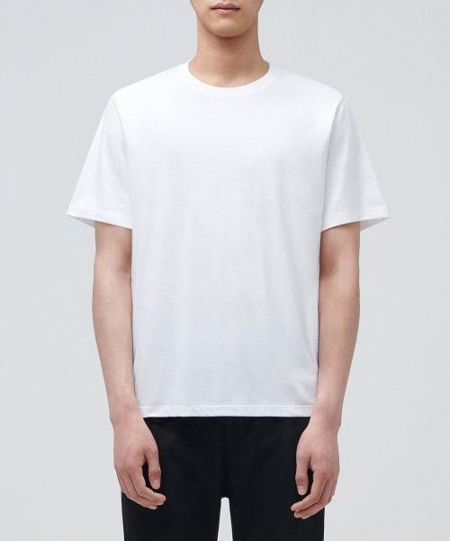 ベーシック クルーネック Tシャツ 2枚セット 無地 半袖 画像 5