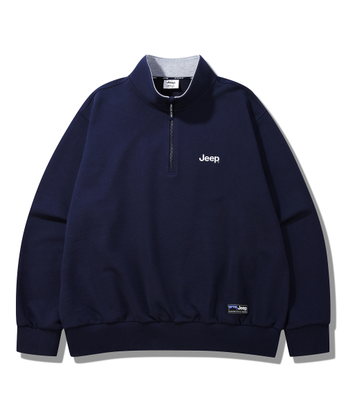 JEEP M-Logo 半袖ジップスウェット JR5DA メンズ トレーナー 画像 11